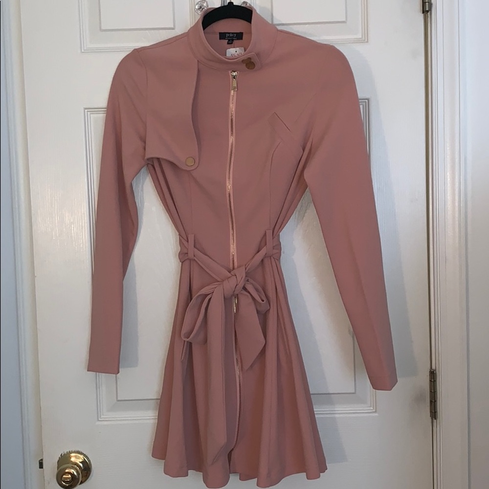Pink Duster coat